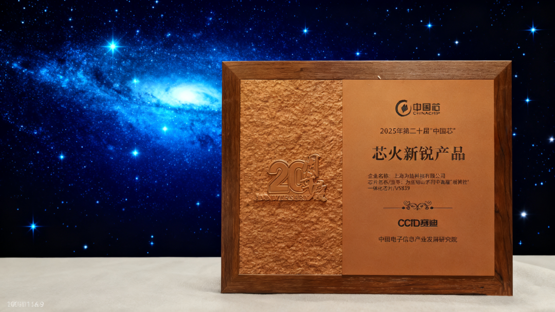 【喜报】国家级奖项权威认证：为旌海山VS839荣获“中国芯”芯火新锐产品奖(图4)
