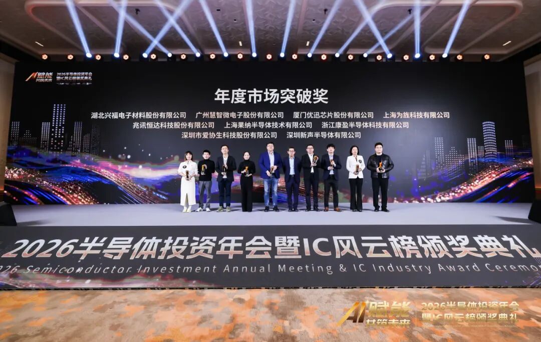 【喜报】为旌科技荣获IC风云榜年度市场突破奖(图4)